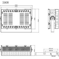 LED Flood Lights-Engineering Style-300W/500W/1000W|AC100-265V - Image 6